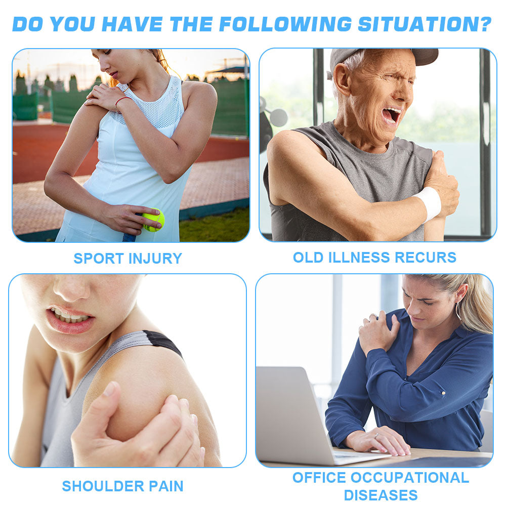 Double Shoulder Compression Brace: closure detail