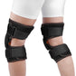 Hinged Knee Brace: fabric and stitching detail