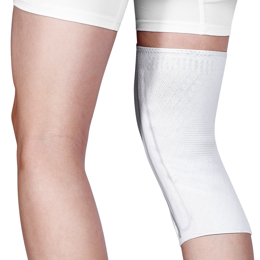 3D-Weave Compression Knee Sleeves: top view