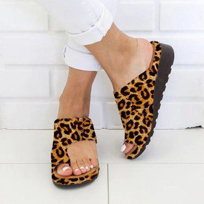 Orthopedic Bunion Corrector Sandals - side profile orthopedic footwear for bunions