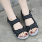 Velcro Sport Sandals for Women, Color Block Lightweight Summer Slides