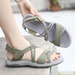 Elastic Sport Sandals for Women, Stretchy Velcro Athletic Walking Slides