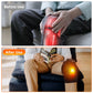 Heated Vibration Knee Massager Brace: top view