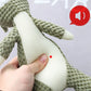 The Original InvinciPups Heavy Duty Chew Toy: fabric and squeaker detail