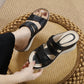 Wedge Beach Sandals for Women, Casual Summer Open Toe Walking Slides