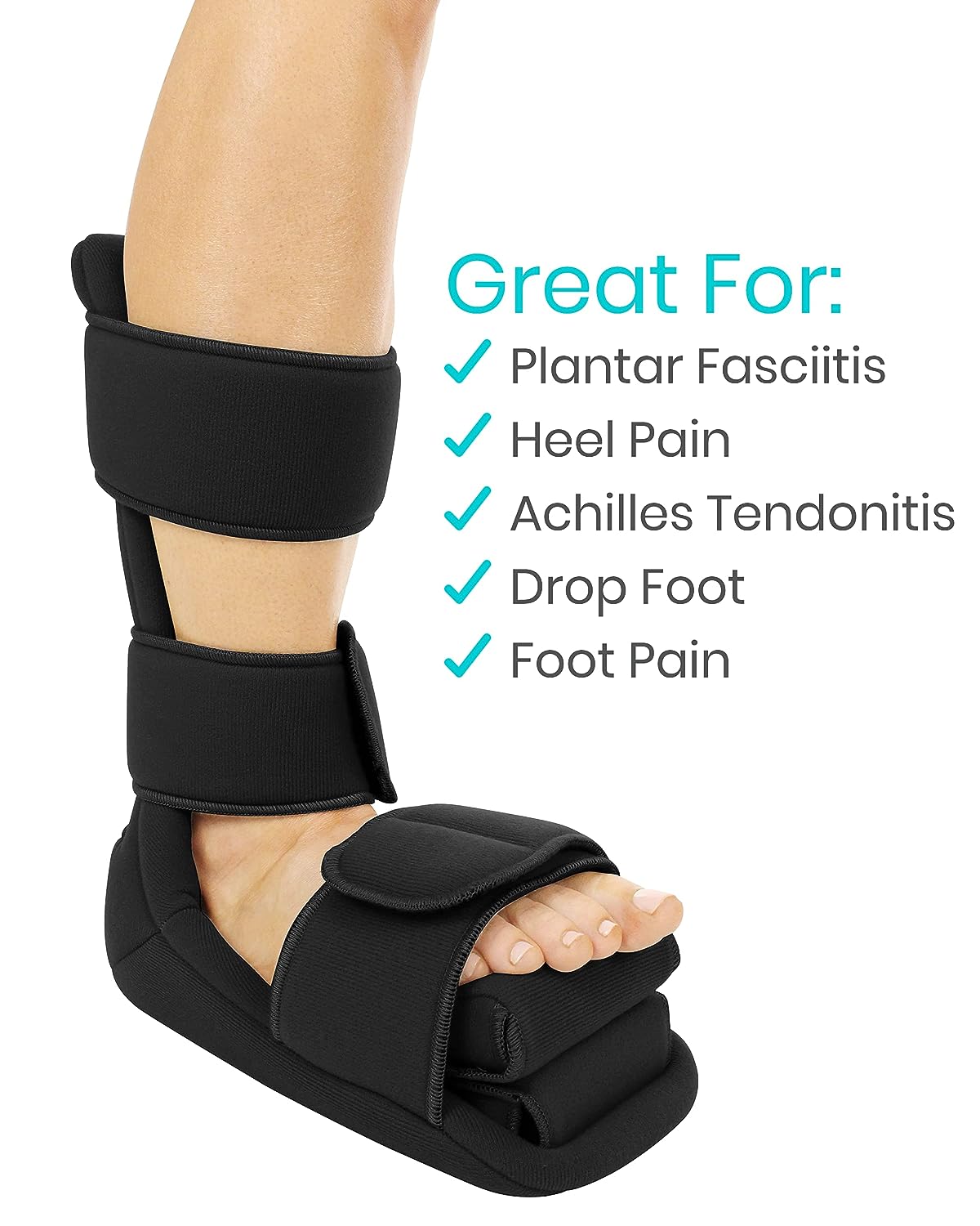 Padded Plantar Fasciitis Night Splint: alternate color or angle