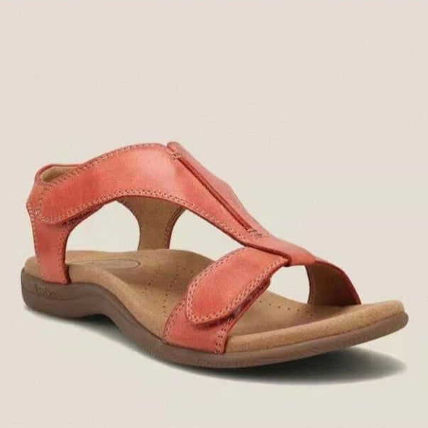 Walking Sandals for Women - Comfortable Back Strap Summer Flats