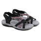 Flat Sport Sandals for Women, Athletic Comfort Durable All-Day Walking Shoes