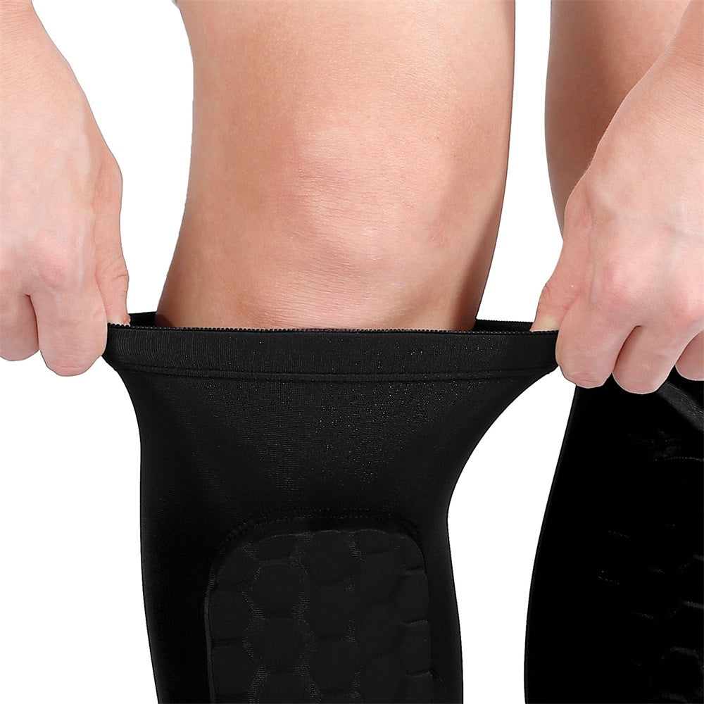 Football Leg Sleeves: size chart reference