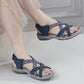 Flat Sport Sandals for Women, Athletic Comfort Durable All-Day Walking Shoes