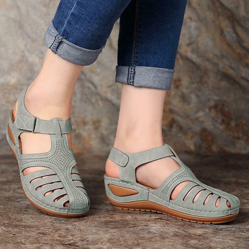 Women Orthopedic Sandals Breathable Soft Sole Summer Beach Sandals