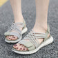 Comfort Sport Sandals, Elastic Strap Lightweight Walking Summer Slides