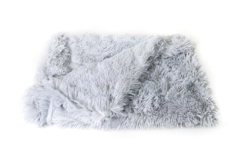 Calming Throw: top-down view
