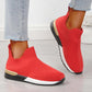 Women Orthopedic Sneakers Breathable Mesh Comfortable Slip-On Shoes