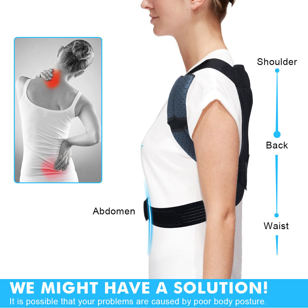 Vest-Style Posture Corrector: in-wear demonstration