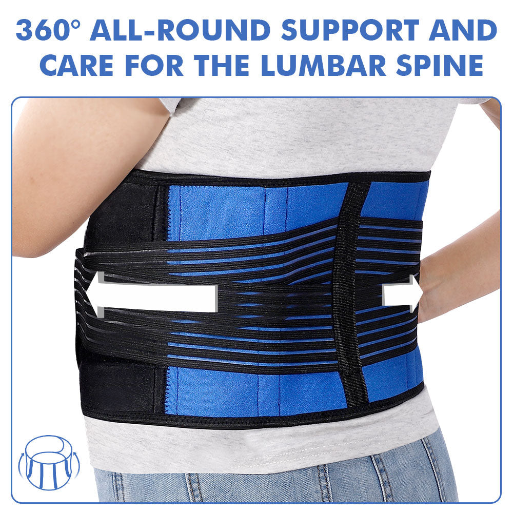 Plus Size Weightlifting Back Belt: alternate color or angle
