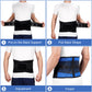 Plus Size Weightlifting Back Belt: fabric and stitching detail