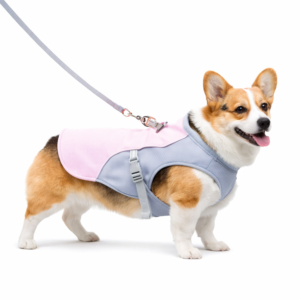 Dog Cooling Vest: top-down view