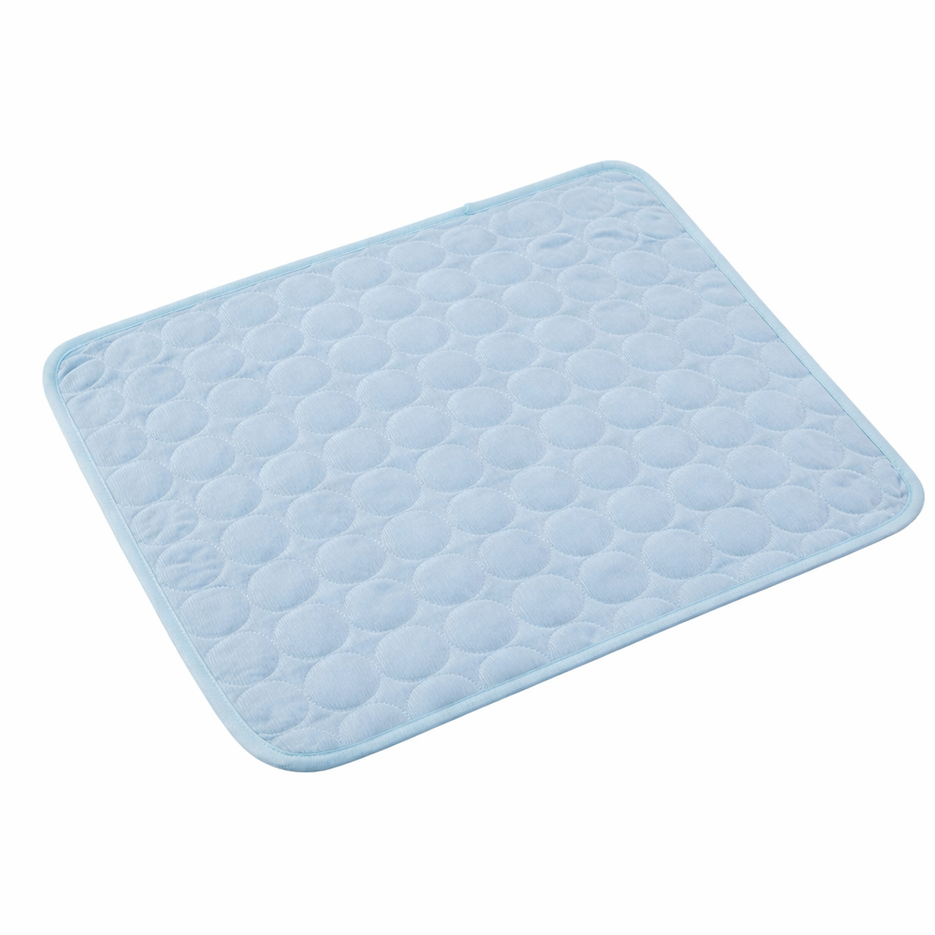 Cooling Dog Bed Mat: inside fill and base view