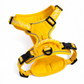 Reflective Adjustable Outdoor Dog Harness: chest panel detail