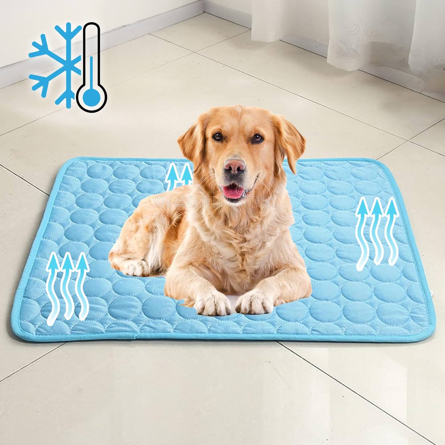 Pet Cooling Mat: side profile view