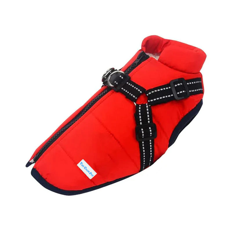 Dog Fleece Coat: sizing reference