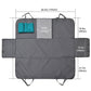 Waterproof Dog Car Seat Cover: top-down view