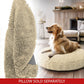 Cloud K9 Chenille Dog Bed Cover: plush fabric and stitching detail