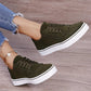Lace Up Ladies Flat Shoes 2022 N