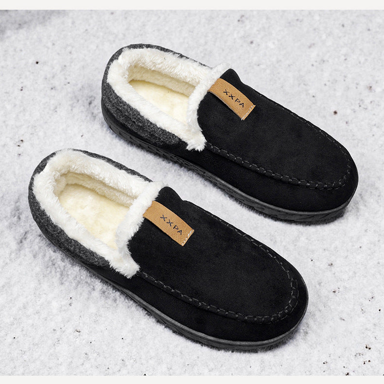 Orthopedic Slip-On Fleece-Lined Moccasin