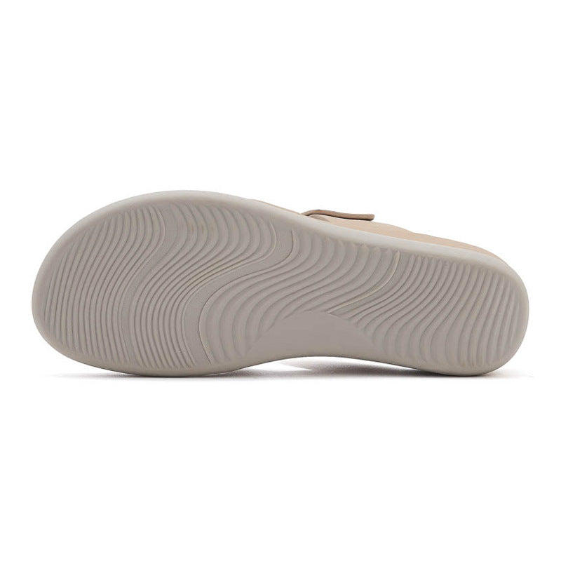 Plus Size Sport Sandals for Women, Plaid Thick Sole Casual Walking Slides