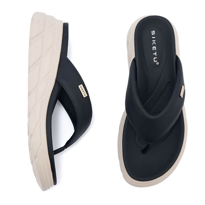 Thong Sandals for Women, Non-Slip Soft Sole Breathable Summer Flip Flops