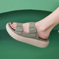 Slide Sandals for Women, Thick-Soled Non-Slip Sport Summer Slippers