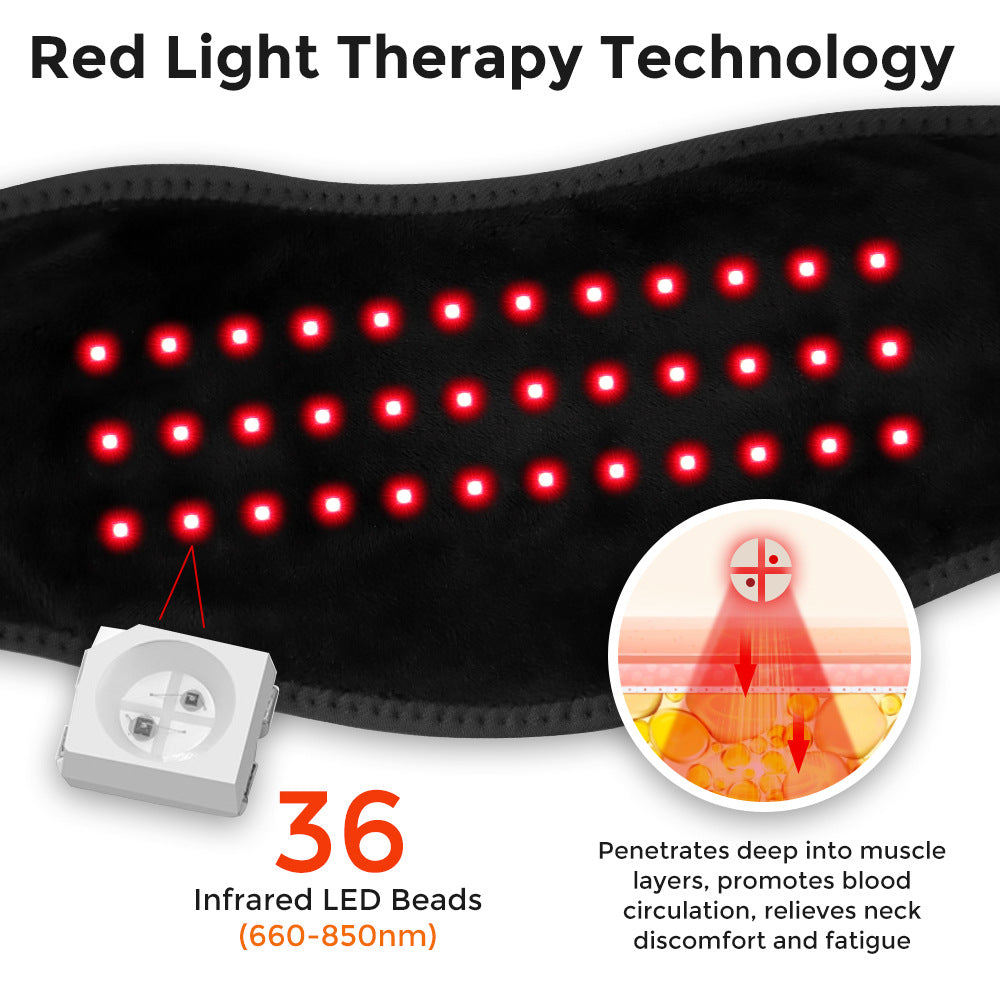 Red Light Therapy Neck Heating Pad