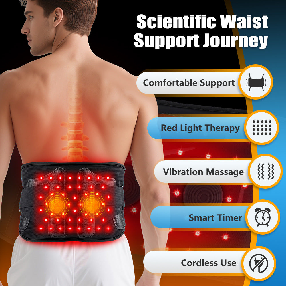 Red Light Therapy Belt - Pain Relief Infrared Massage Upliftex Red Light Therapy Belt - Pain Relief Infrared Massage Upliftex