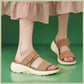 Sport Flip Flops for Women, Thick-Soled Non-Slip Lightweight Summer Slides