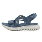Comfort Sport Sandals, Elastic Strap Lightweight Walking Summer Slides