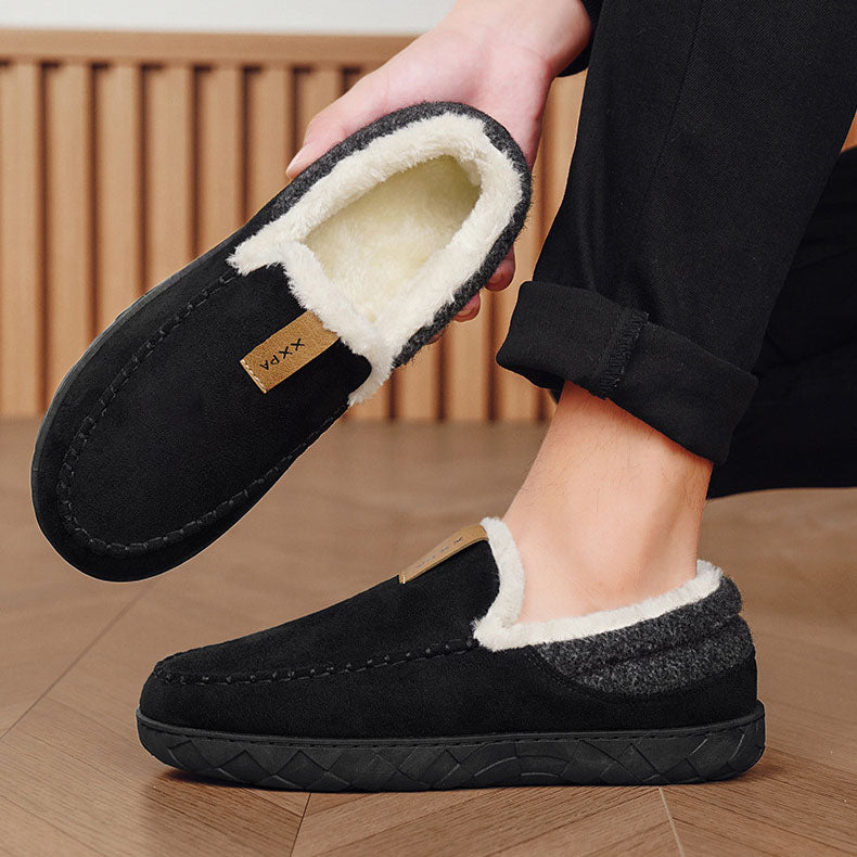 Orthopedic Slip-On Fleece-Lined Moccasin