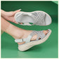 Chunky Sandals for Women, Elastic Band MD Outsole Lightweight Summer Slides