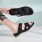 Plus Size Sport Sandals for Women, Plaid Thick Sole Casual Walking Slides