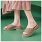 Metallic Wedge Sandals for Women, Anti-Slip Beach Summer Slides