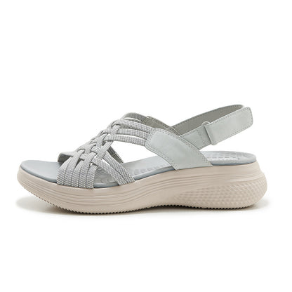 Chunky Sandals for Women, Elastic Band MD Outsole Lightweight Summer Slides