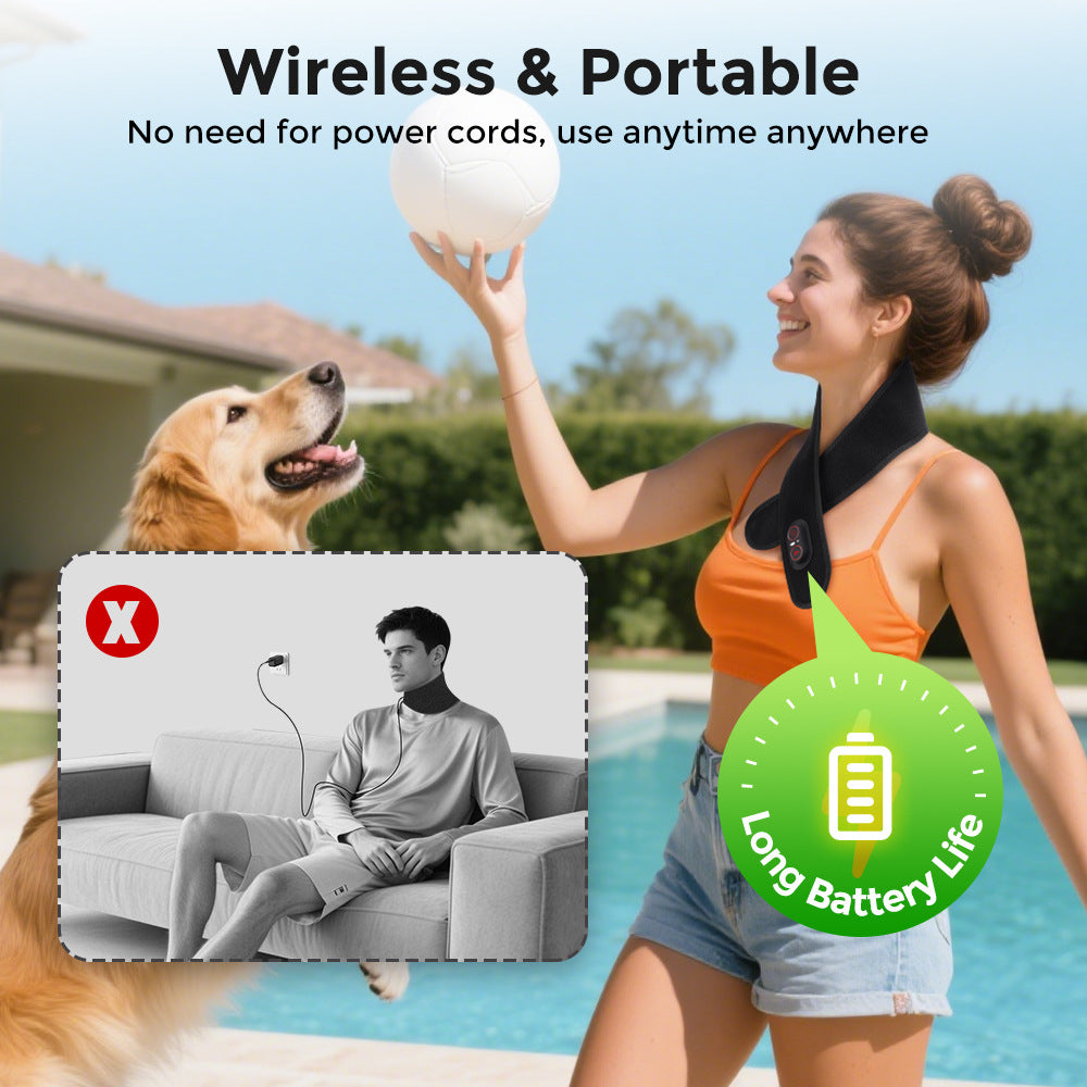 Red Light Therapy Neck Heating Pad