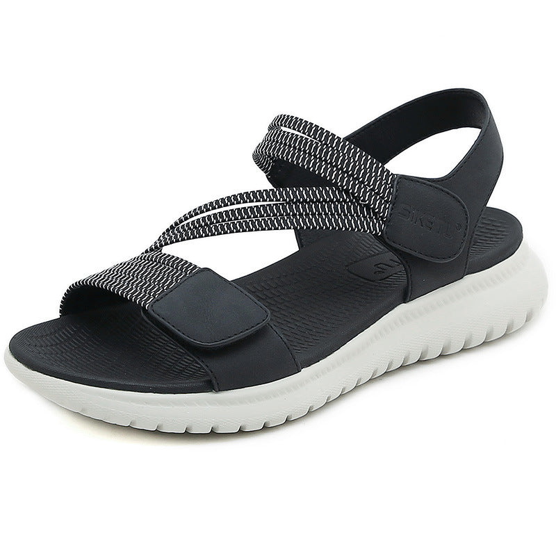 Elastic Strap Sandals for Women, Lightweight Sport Comfort Summer Slides
