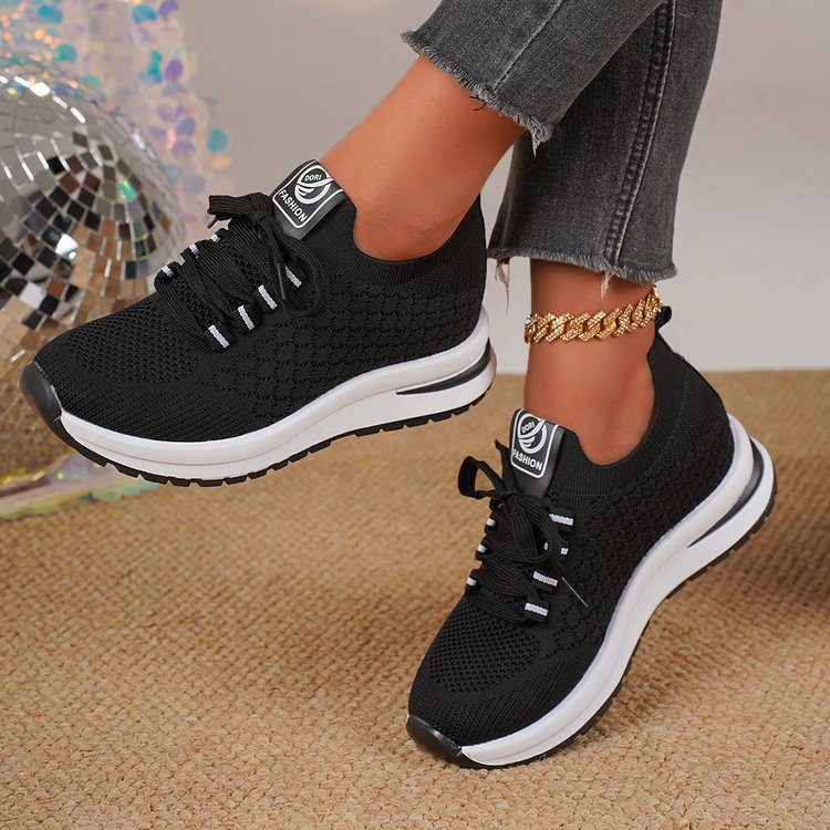 Walking Shoes for Women - Breathable Mesh Sneakers with Arch Support