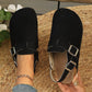Closed-Toe Sandals for Women - Comfortable Back Strap Clogs with Arch Support