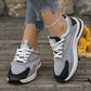 Walking Shoes for Women - Breathable Mesh Sneakers with Arch Support