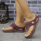 Platform Sandals for Women - Comfortable Wedge Flip Flops