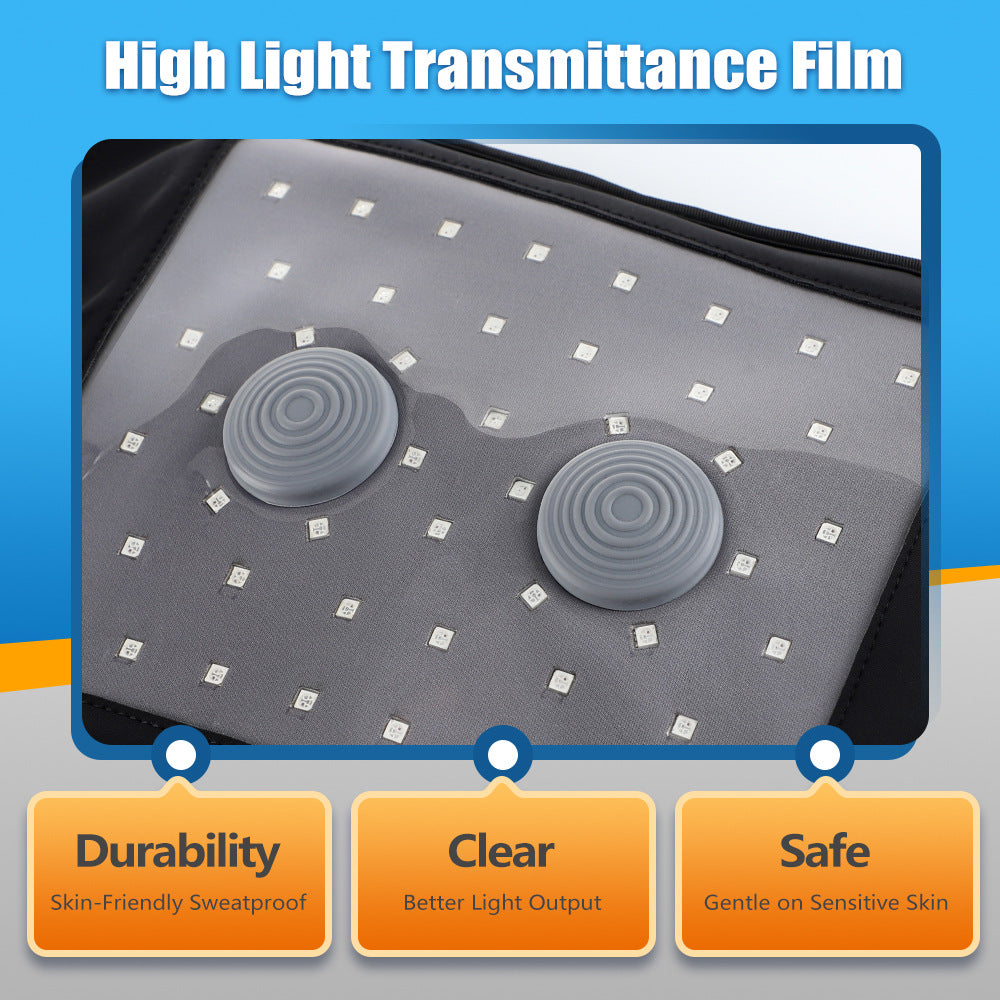 Red Light Therapy Vibration Compress Heating Massage Belt