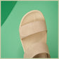 Lightweight Platform Sandals for Women, Elastic Strap Sporty Summer Slides